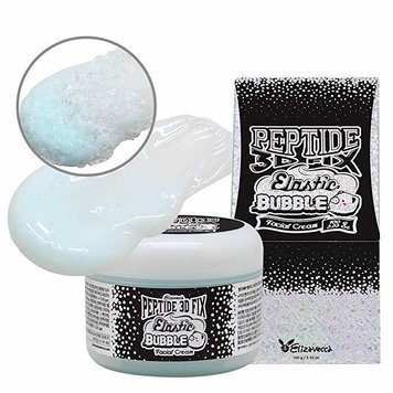 Омолоджувальний Бульбашковий Крем Для Обличчя Elizavecca Peptide 3d Fix Elastic Bubble Facial Cream, 100 г фото