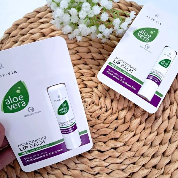 Увлажняющий бальзам для губ Aloe Vera ALOE VIA LR Health & Beauty (4,8 г) фото