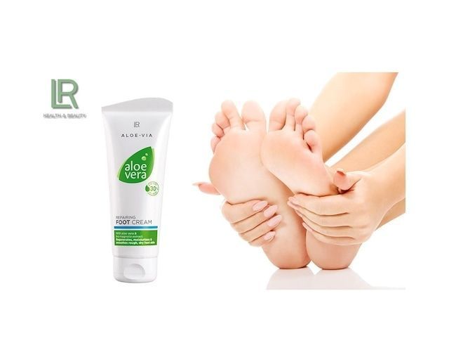 Алое Вера відновлювальний крем для ніг Aloe Via LR (Aloe Vera foot cream) фото
