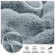 Мягкая накидка для дивана меховая Diana Textile 1 шт al-Light-Grey-160 фото 2