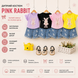 Костюм дитячий Pink Rabbit (Рожевий 90см) 11726-90см-Рожевий фото 3