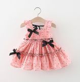 Изысканное платье для девочки розовое , размер 80 che_2153_80 фото