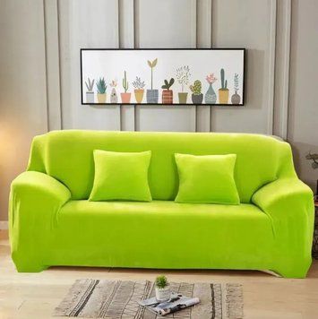 Чохол на 2-місний диван замша - мікрофібра Homytex фото