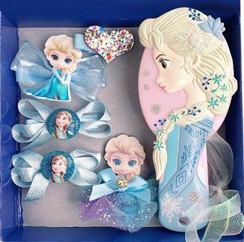 Набір шпильок дитячих Ельза Набір Блакитний(11262) фото