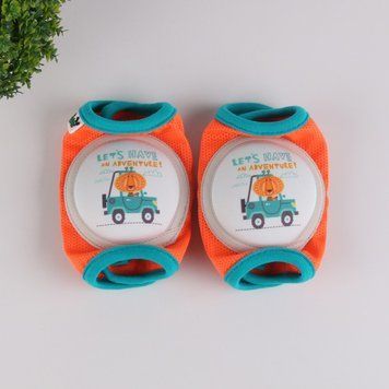 Наколінники дитячі Little Baby (Помаранчевий 0-3 роки) фото