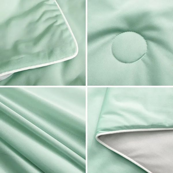 Двостороння літня ковдра з охолоджувальною тканиною Diana Textile фото