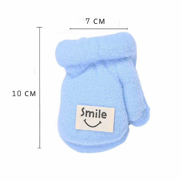 Рукавички детские Smile (Голубые 0-3 года) фото