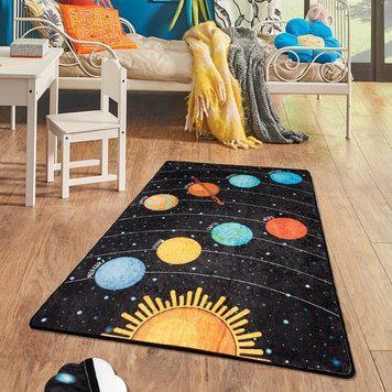 Килимок у дитячу кімнату Chilai Home Galaxy Космос Галактика фото