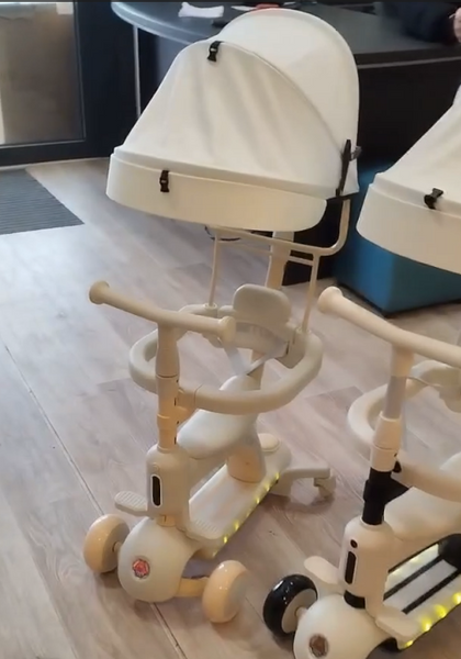 Самокат CITY LINE Smart Baby 669 Трансформер мікс фото