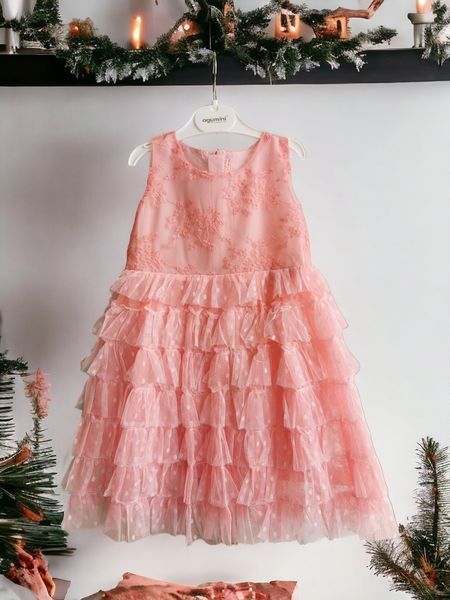 Нарядное платье для девочки , размер 100 фото