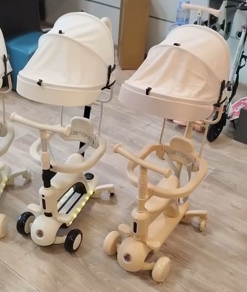 Самокат CITY LINE Smart Baby 669 Трансформер мікс фото