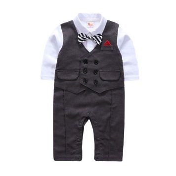 Лялька дитяча Little Gentleman 90см Темно-сірий (7493) фото