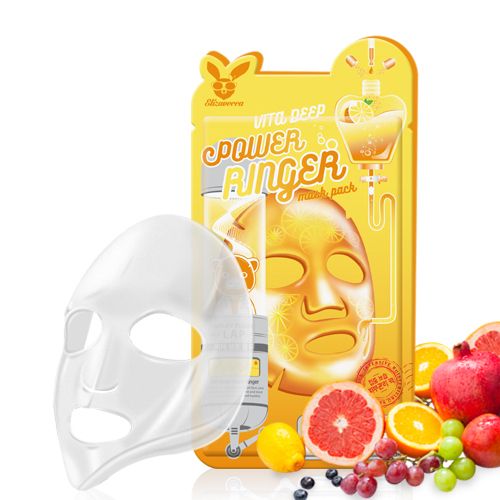 Поживна маска миттєвої дії Elizavecca Vita Deep Power Reinger Mask Pack, 23 Мл фото