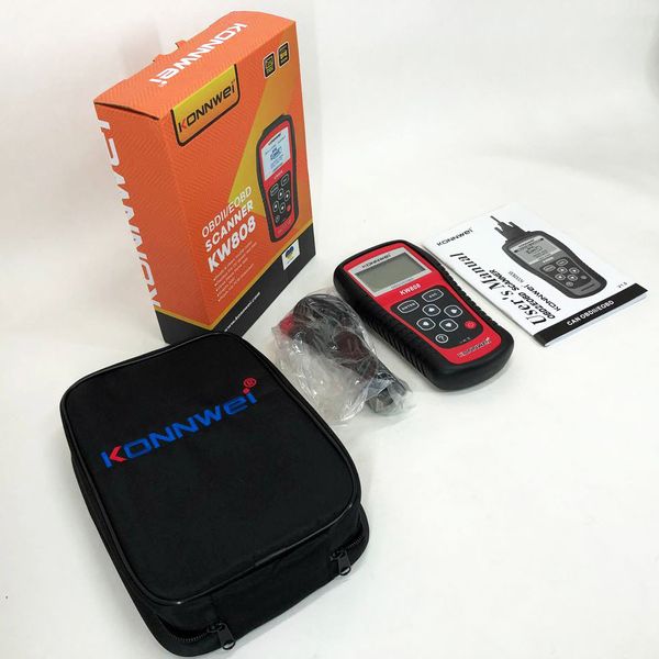 Автомобільний діагностичний сканер Konnwei KW808 OBD II/EOBD фото