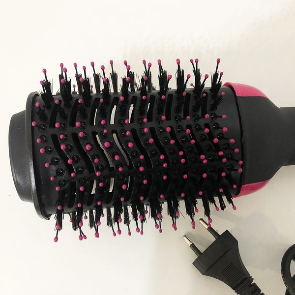 Фен Щітка гребінець 3в1 One step Hair Dryer 1000 Вт 3 режими випрямляч для укладання волосся стайлер з функцією іонізації фото