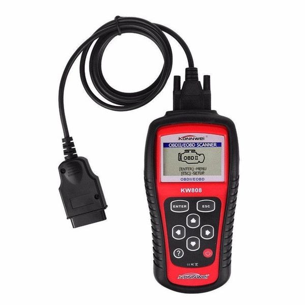 Автомобільний діагностичний сканер Konnwei KW808 OBD II/EOBD фото