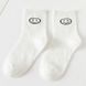 Носки детские однотонные с улыбкой Baby Socks (Белый 1-3 года) фото