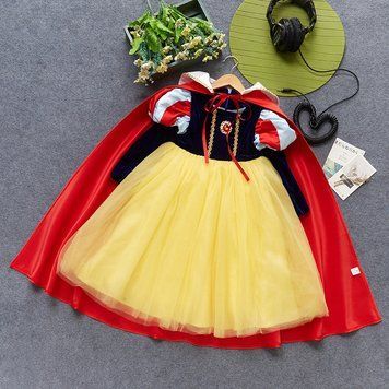 Дитяча тепла сукня Princess (Червона, 120см) фото