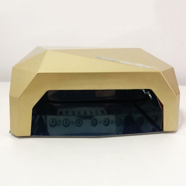 Сушарка для нігтів UV LAMP CCF + LED. Колір: золотий фото