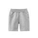 Детские шорты на резинке однотонные 27kids Basic (Серый 120см)
