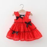 Изысканное платье для девочки красное , размер 90 che_2155_90 фото