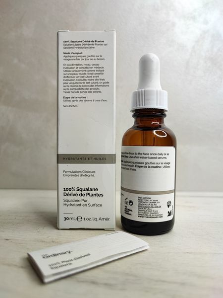 The Ordinary - 100% оливковий сквалан - 100% Plant-Derived Squalane - 30 ml фото