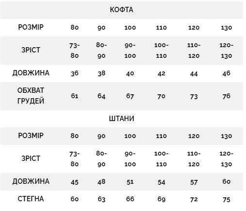 Костюм детский флисовый утепленный (Коричневый 130см) фото