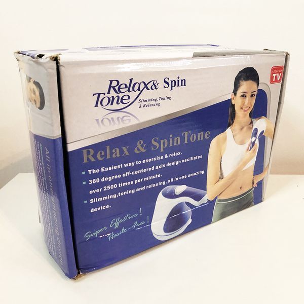 Масажер для тіла Relax and Spin Tone. Колір синій фото