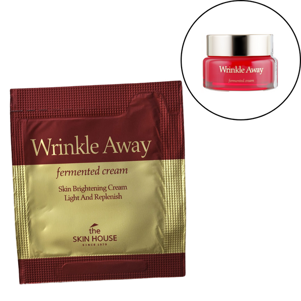 Пробник Антивозрастного ферментированного крема The Skin House Wrinkle Away Fermented Cream, 2 мл фото