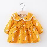 Платье Honey Bunny с бантиком 110см Желтый (7378) 7378-110см-Желтый фото