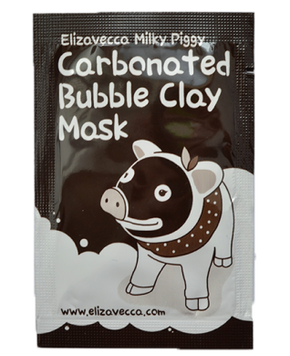 Пробник Маска для обличчя Глиняно-Бульбашкова Elizavecca Milky Piggy Carbonated Bubble Clay Mask, 3 мл фото