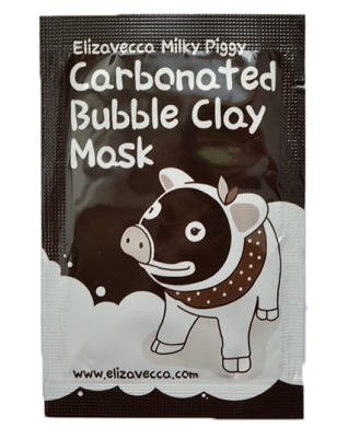 Пробник Маска для обличчя Глиняно-Бульбашкова Elizavecca Milky Piggy Carbonated Bubble Clay Mask, 3 мл фото