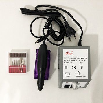 Фрезер для манікюру Beauty nail DM-14/2000. Колір: сірий фото