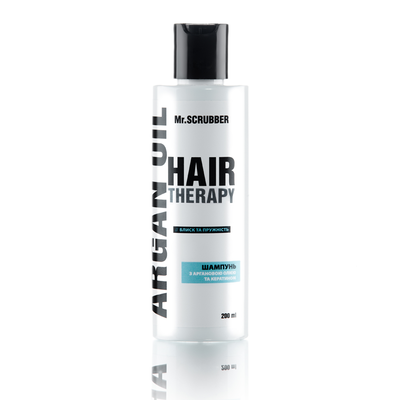 Шампунь для волосся Mr.Scrubber Hair therapy Argan oil для зміцнення фото