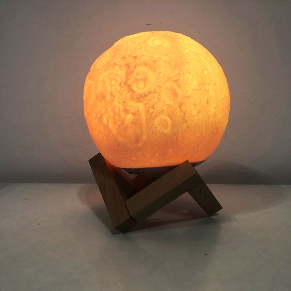 Ночник светящаяся луна Moon Lamp 13 см фото