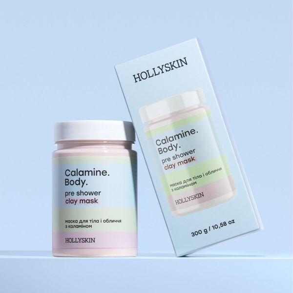 Маска для тіла і обличчя HOLLYSKIN Calamine. Body. з каламіном фото