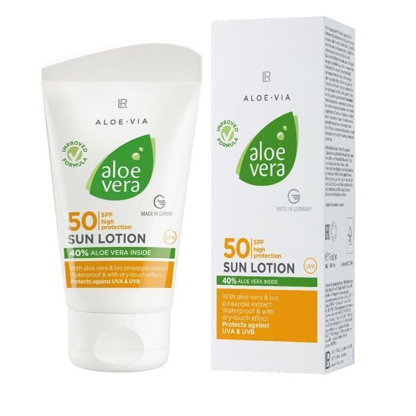 Солнцезащитный лосьон SPF 50 LR ALOE VIA Aloe Vera фото