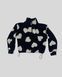 Кофта флисовая Сердечко Alwair Kids Черно-белый 110-116 81022 фото