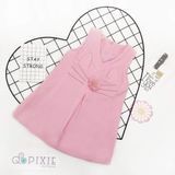 Платье детское розовое с ушками Розовый 100см 325 325-100см-Рож фото