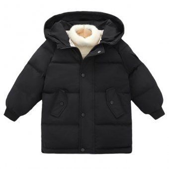 Куртка детская однотонная с капюшоном Basic Kids 110см Фиолетовый (12668) фото