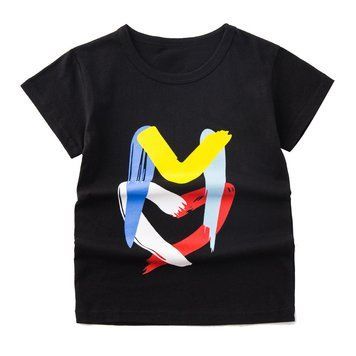 Футболка дитяча з принтом Kids 150см Чорний (11591) фото