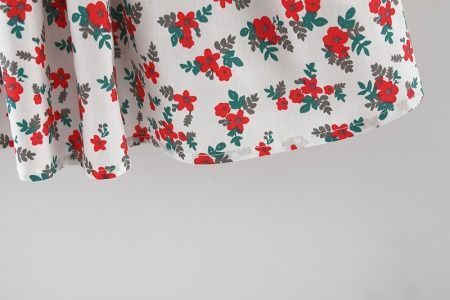 Сукня дитяча з бантиком Little Flower Baby (Червона 100см) фото