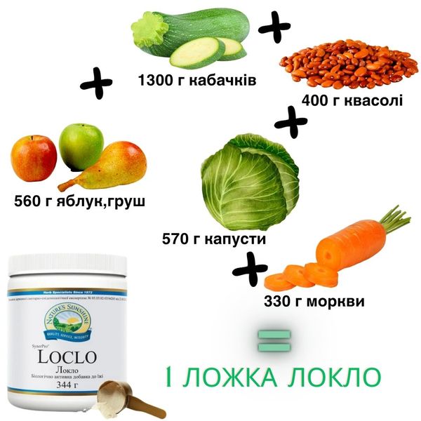 Локло NSP Клетчатка Loclo от Nature's Sunshine Products, 344 г фото