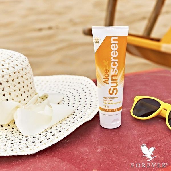 Форевер Алоэ Солнцезащитный Крем с SPF 30 Aloe Sunscreen, 118 мл фото
