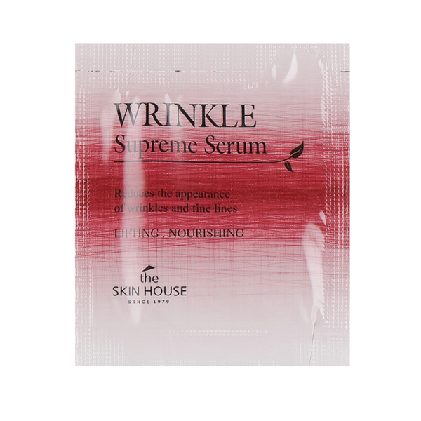 Пробник Живильная сыворотка с женьшенем The Skin House Wrinkle Supreme Serum, 2 мл фото