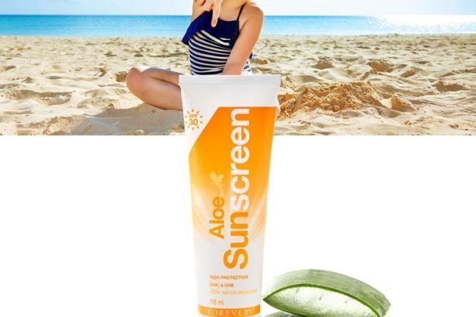 Форевер Алоэ Солнцезащитный Крем с SPF 30 Aloe Sunscreen, 118 мл фото