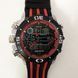 Годинник наручний QUAMER, dual time з каучуковим ремінцем ws75917 фото 1