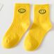 Носки детские однотонные с улыбкой Baby Socks 9-12 лет Желтый (11765) 11765-9_12_лет-Желтый фото 19