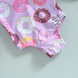 Купальник сплошной для девочек с пончиками Donut Infant Baby, Сиреневый, 9-12 міс 29528-9-12M фото 5