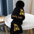 Шапка детская с шарфиком Lovely Baby (Черный 52-54см)